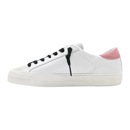 D.A.T.E. HILL LOW CALF WHITE-PINK