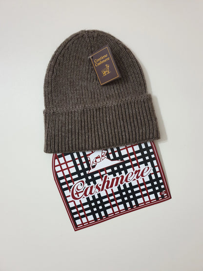 Cappello invernale lana/alpaca/cashmere unisex premium Biscotto