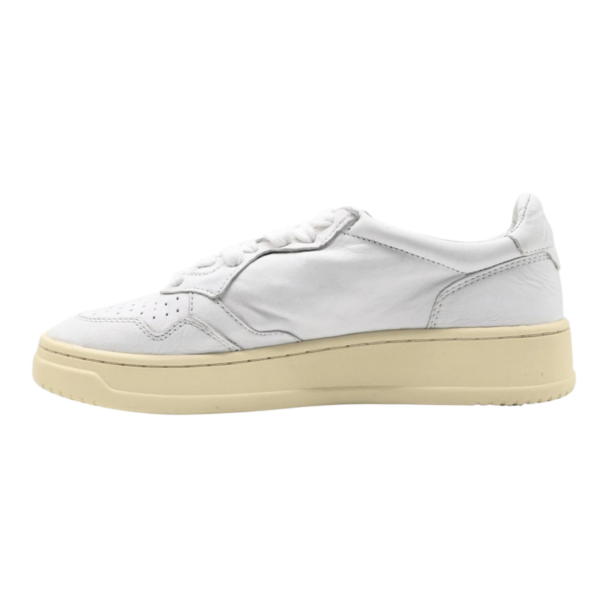 Autry Medalist Low bianca in Pelle di Capra AULW GG04 (Woman)
