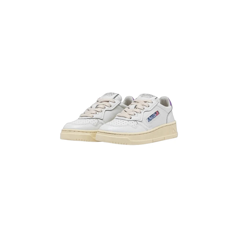Autry kids medalist low KULK LL24 white pink