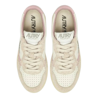 Autry Medalist Low AULW HE03 in Pelle Martellata (Woman)