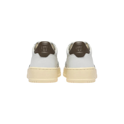 AUTRY - AULM LL28 - Sneakers MEDALIST - Bianco Marrone (Man)