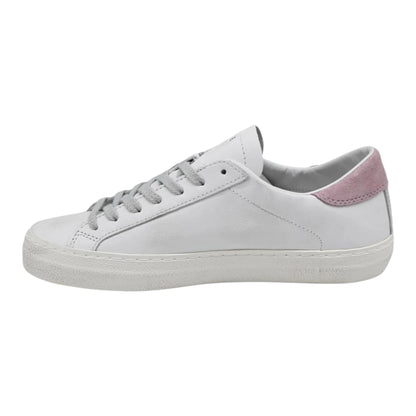 D.A.T.E. HILL LOW CALF WHITE-PINK