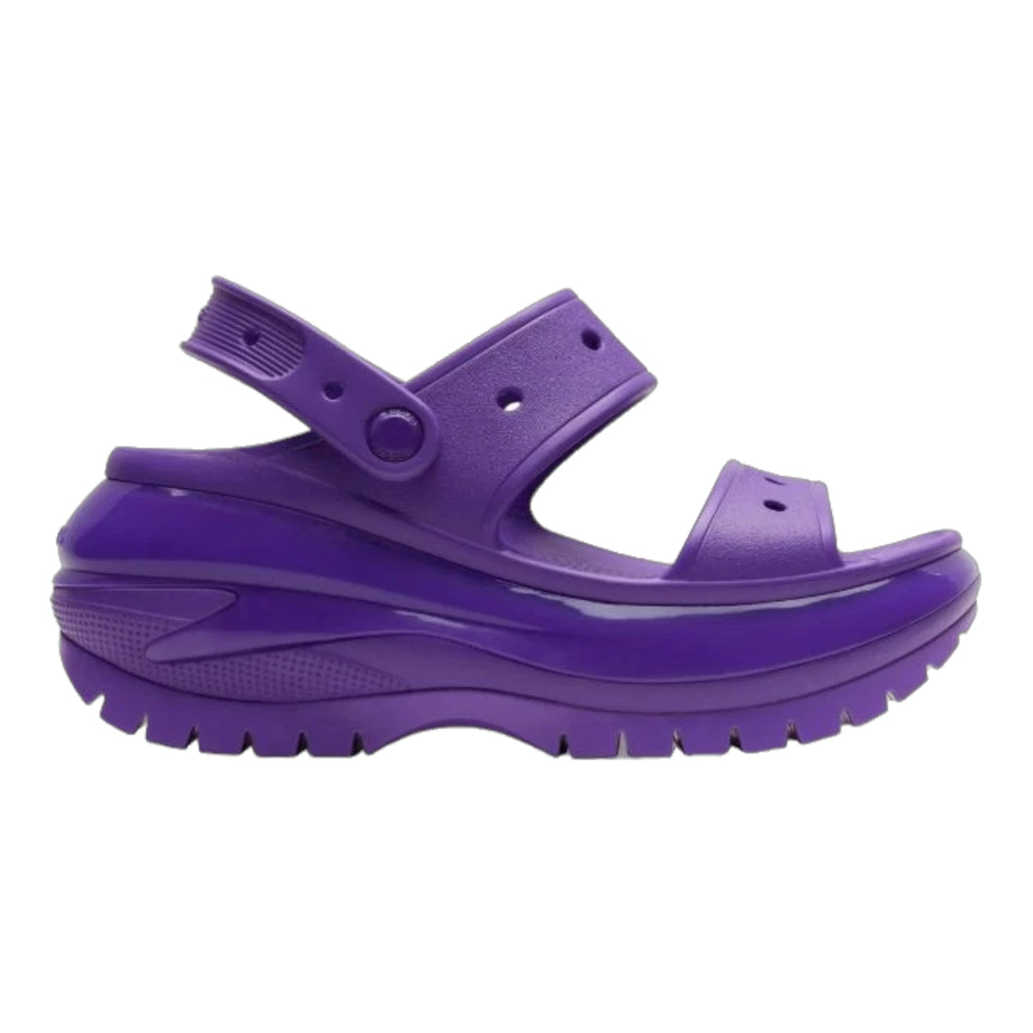 Sandali Crocs unisex Mega Crush - Viola neon
