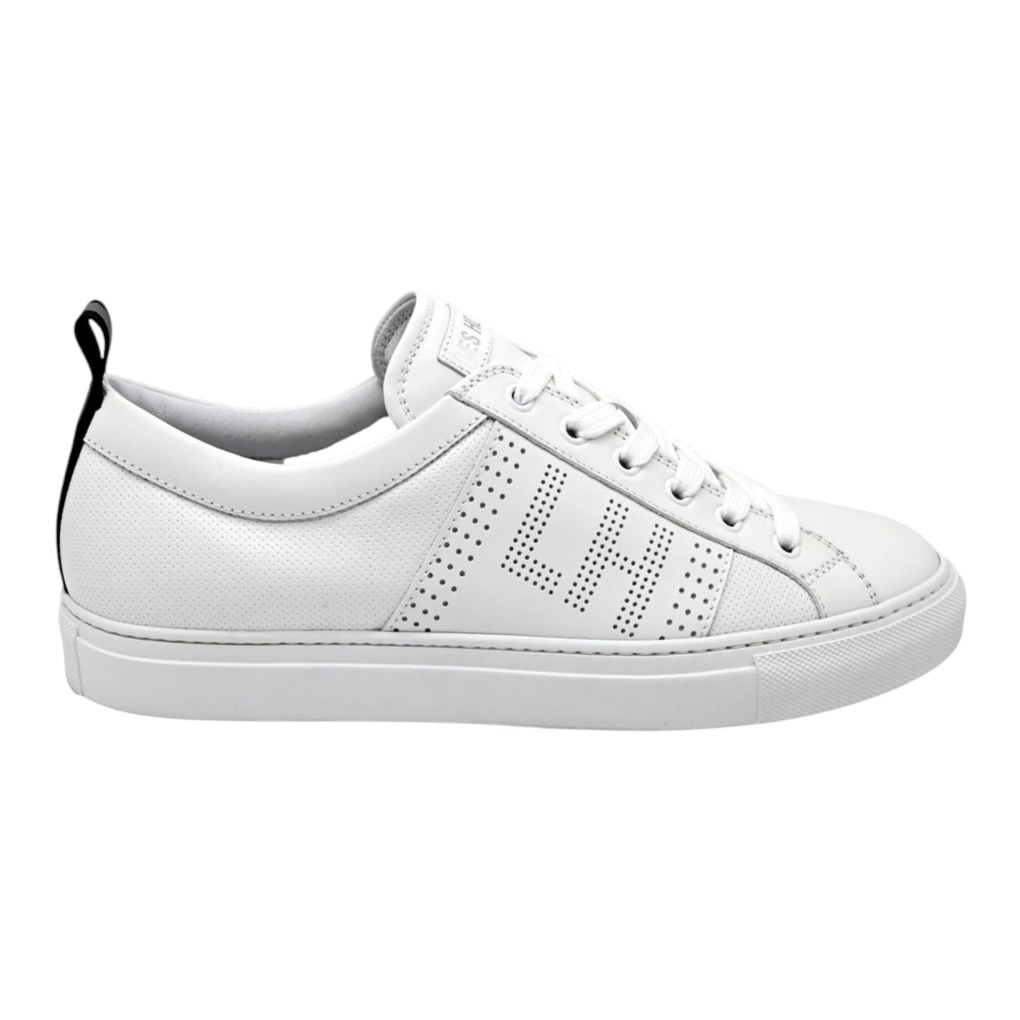 Les Hommes Sneakers Low Man Total White Total Leather