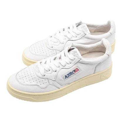 Autry Medalist Low bianca in Pelle di Capra AULW GG04 (Woman)