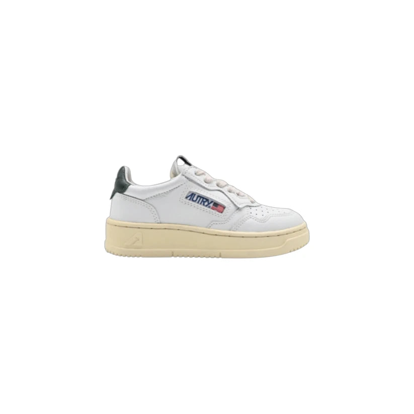 Autry kids medalist low KULK LL21 white green mountain