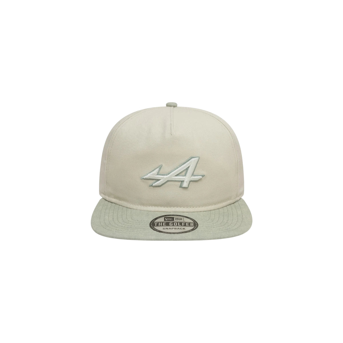New Era cappellino Alpine F1 Team Golfer Baseball SNAPBACK Bianco Perla