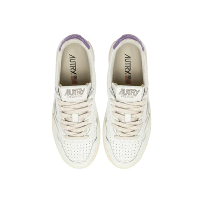 Autry Medalist Low AULW LL59 aus Leder Lavendel-Spoiler