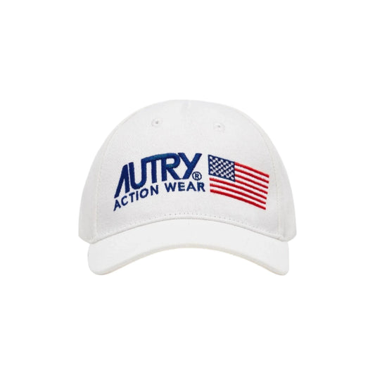 Autry Cap Iconic Logo White (Unisex)