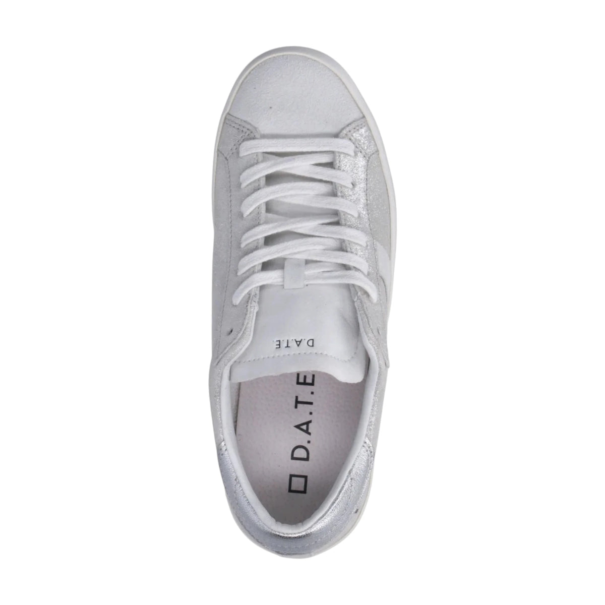 D.A.T.E. HILL LOW CALF SILVER-SILVER