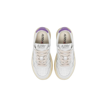 Autry kids medalist low KULK LL24 white pink