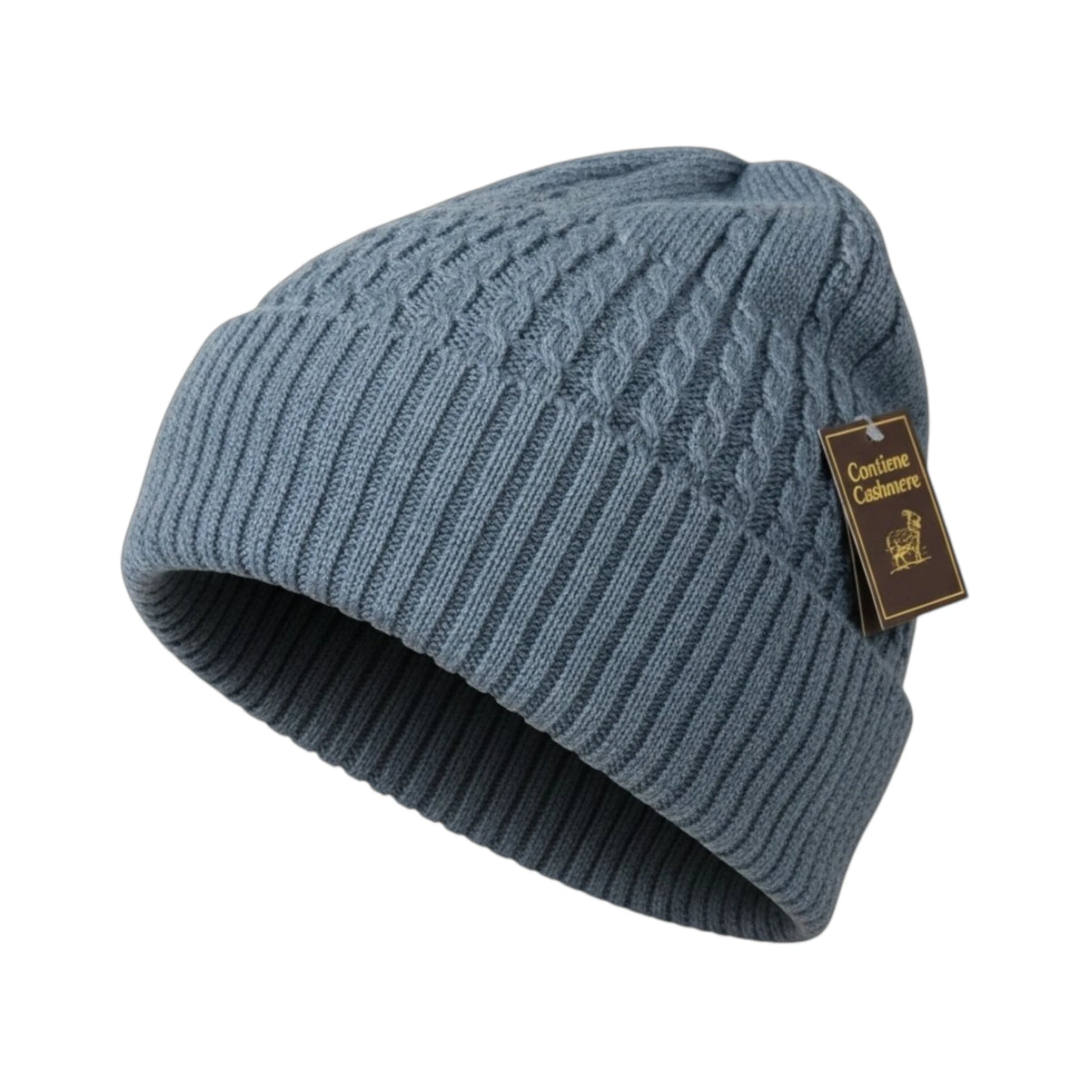Cappello invernale lana/alpaca/cashmere unisex premium Grigio
