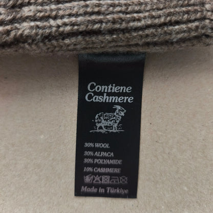 Cappello invernale lana/alpaca/cashmere unisex premium Biscotto