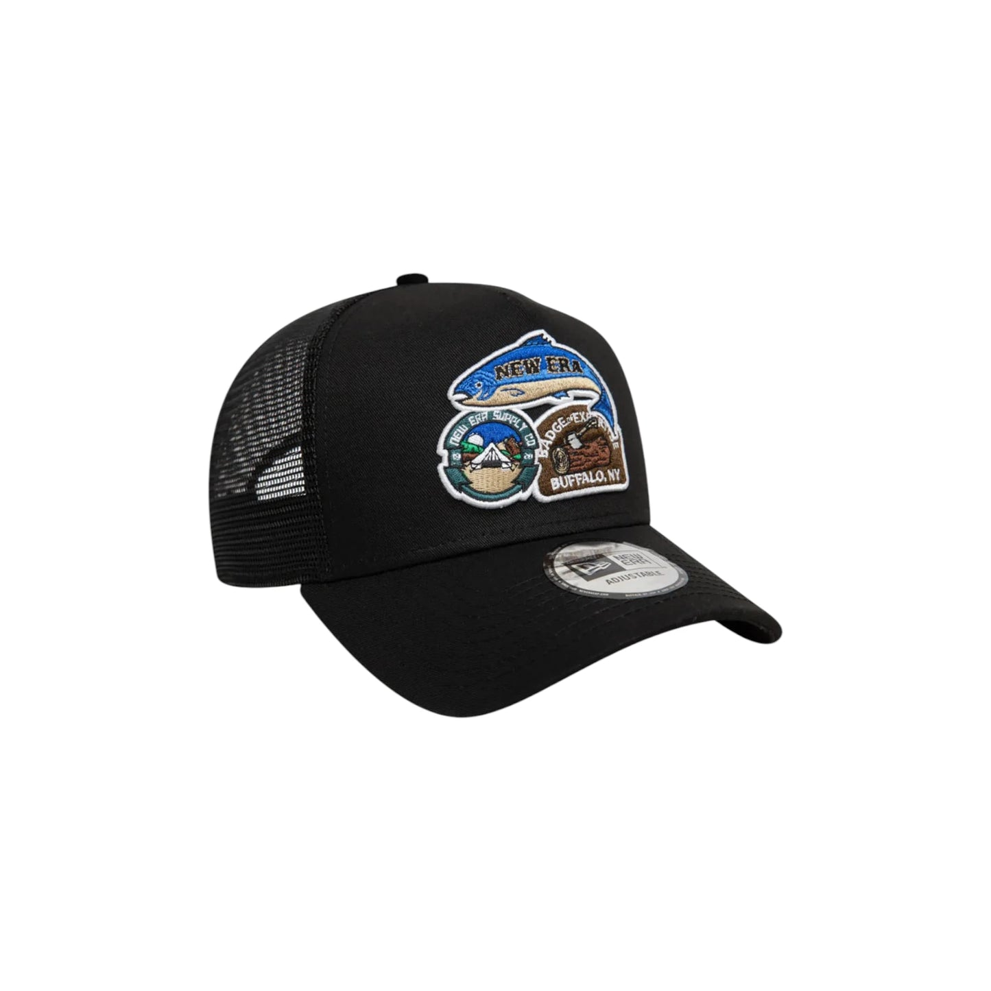 New Era Cappellino Outdoor Patch Trucker ADJUSTABLE