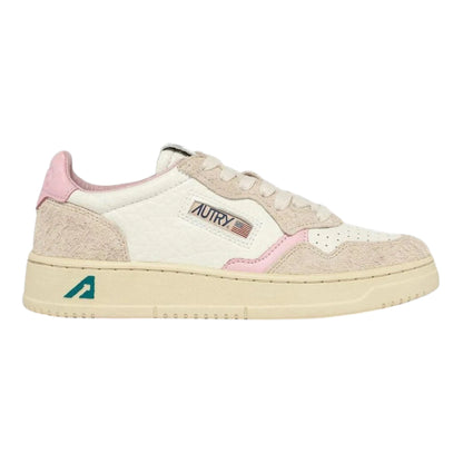 Autry Medalist Low AULW HE03 in Pelle Martellata (Woman)