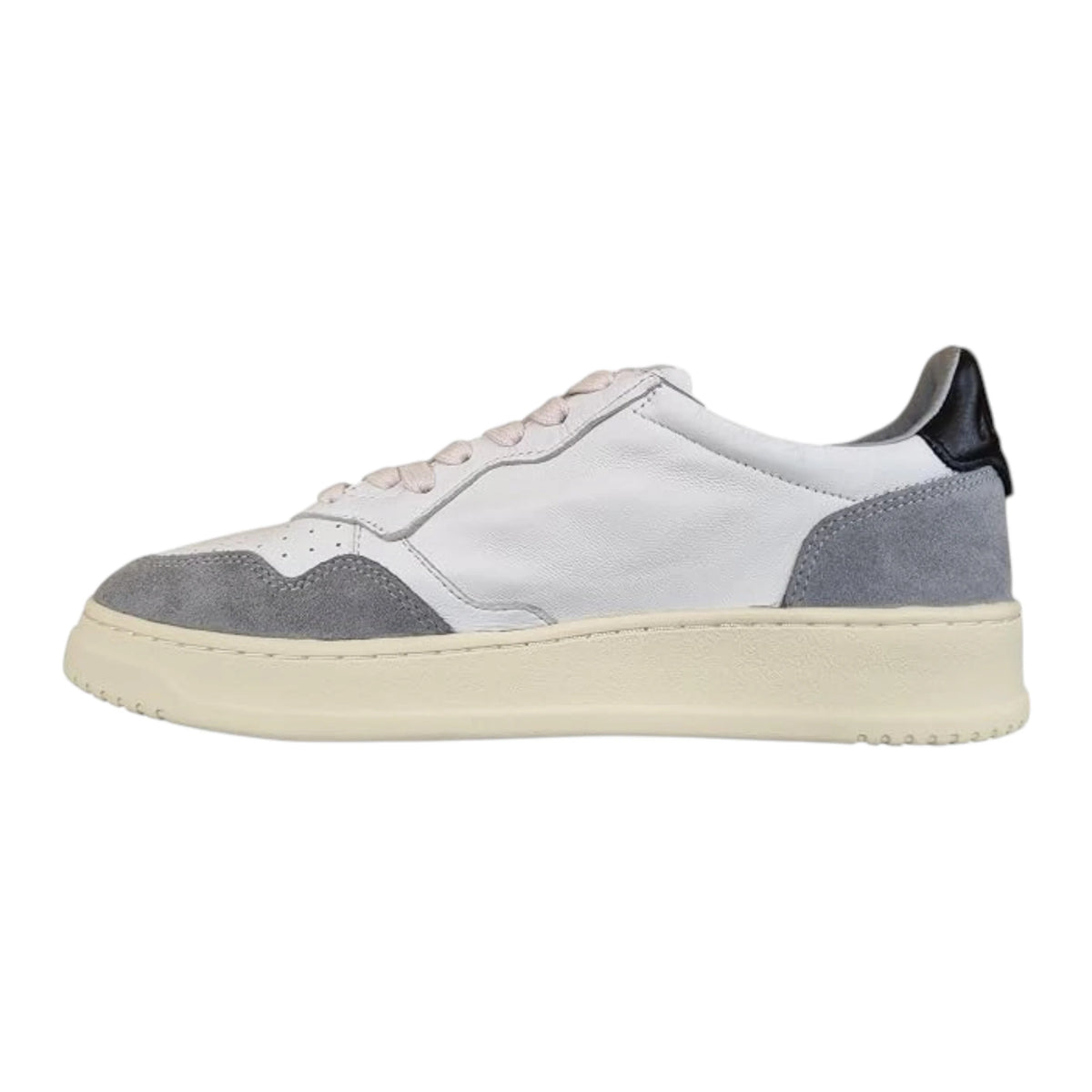Autry Medalist Low in pelle e camoscio Grigio AULM GS23 spoiler Nero (Man)