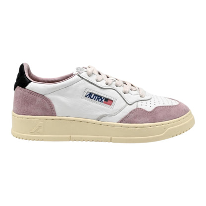 Zapatillas Autry Medalist Low de piel y ante Spoiler Negro AULW GS20