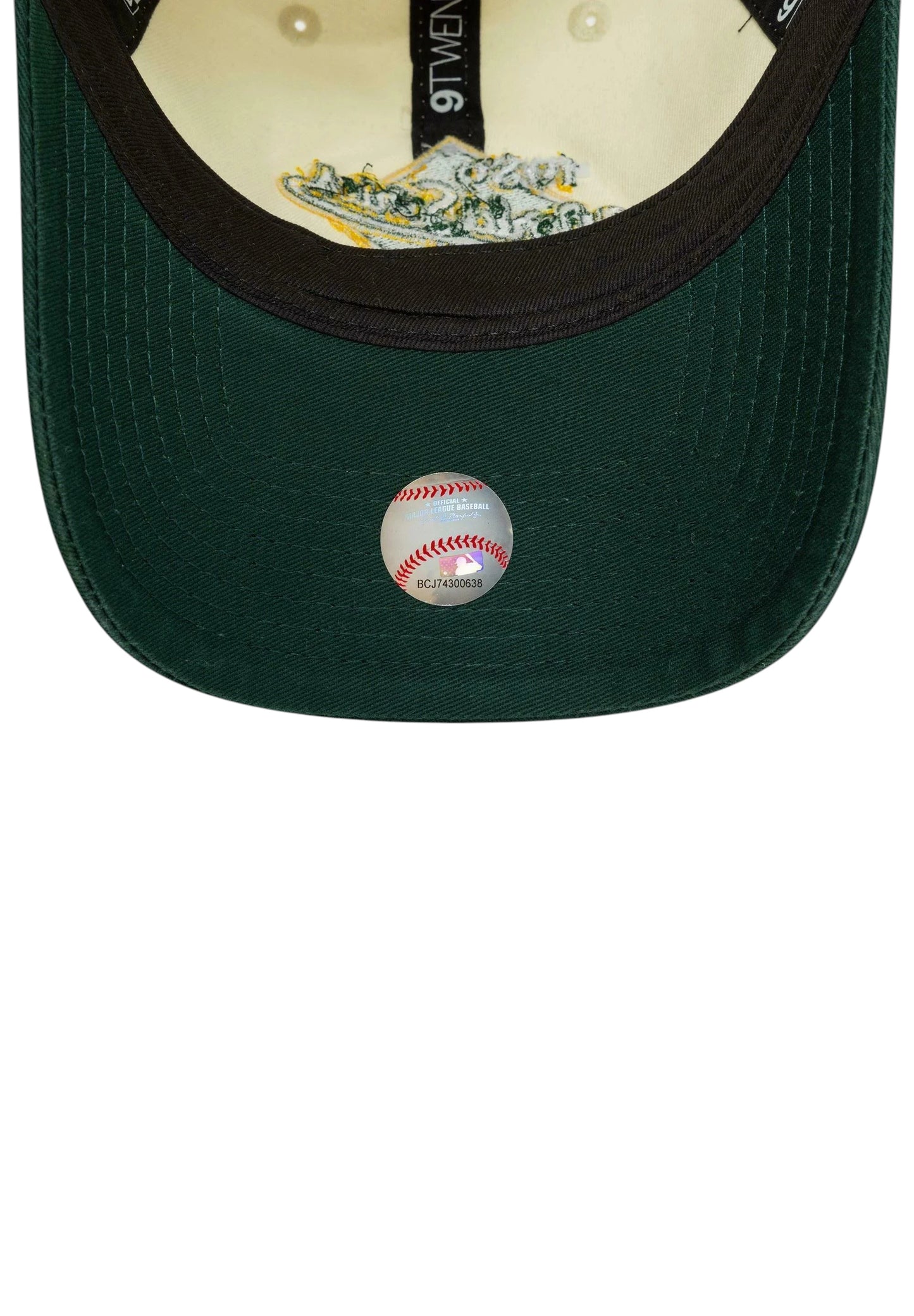 New Era cappellino Oakland Athletics ADJUSTABLE  9TWENTY Beige/Verde