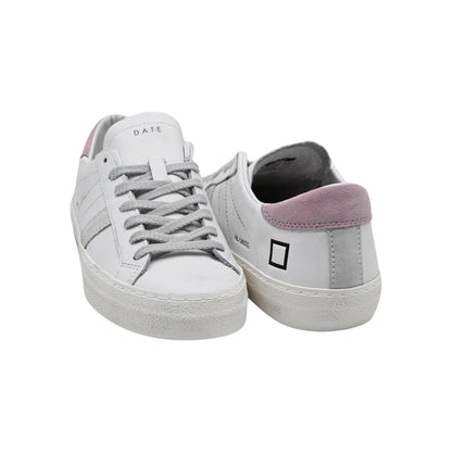 D.A.T.E. HILL LOW CALF WHITE-PINK