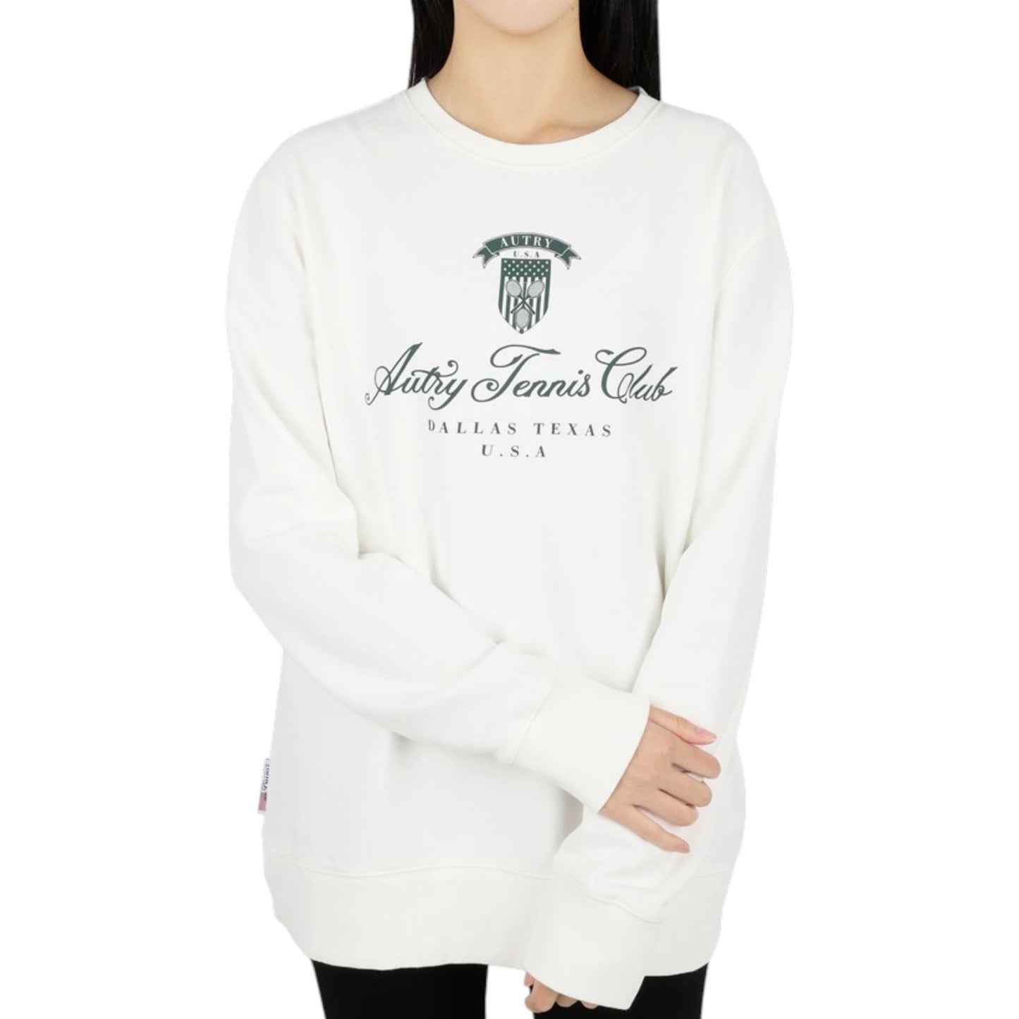 Autry Swaetshirt Tennis Club Bianco/Panna (Woman)