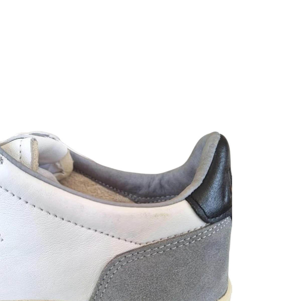 Autry Medalist Low in pelle e camoscio Grigio AULM GS23 spoiler Nero (Man)