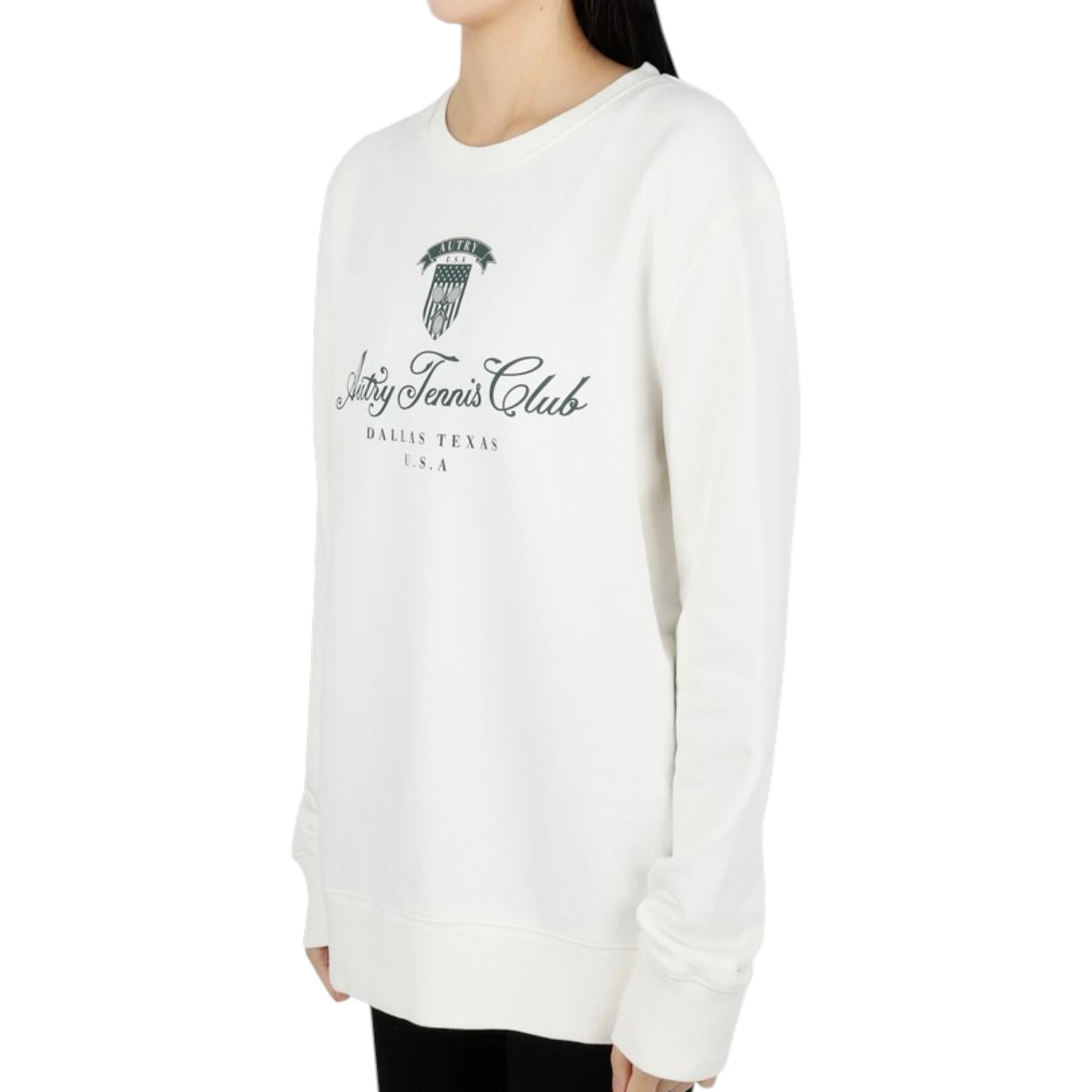 Autry Swaetshirt Tennis Club Bianco/Panna (Woman)