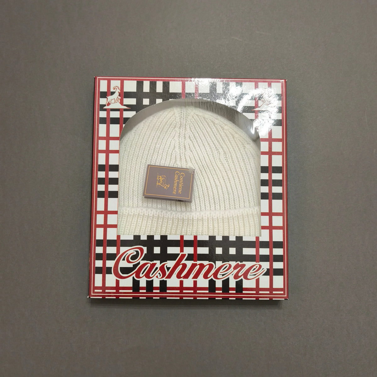 Cappello invernale lana/alpaca/cashmere unisex premium Panna