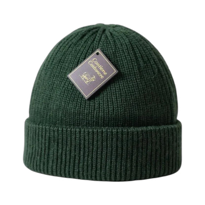 Cappello invernale lana/alpaca/cashmere unisex premium Verde Bosco