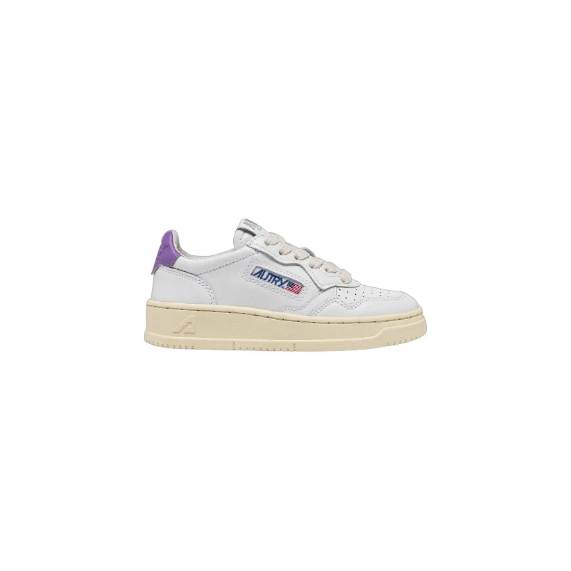 Autry kids medalist low KULK LL24 white pink