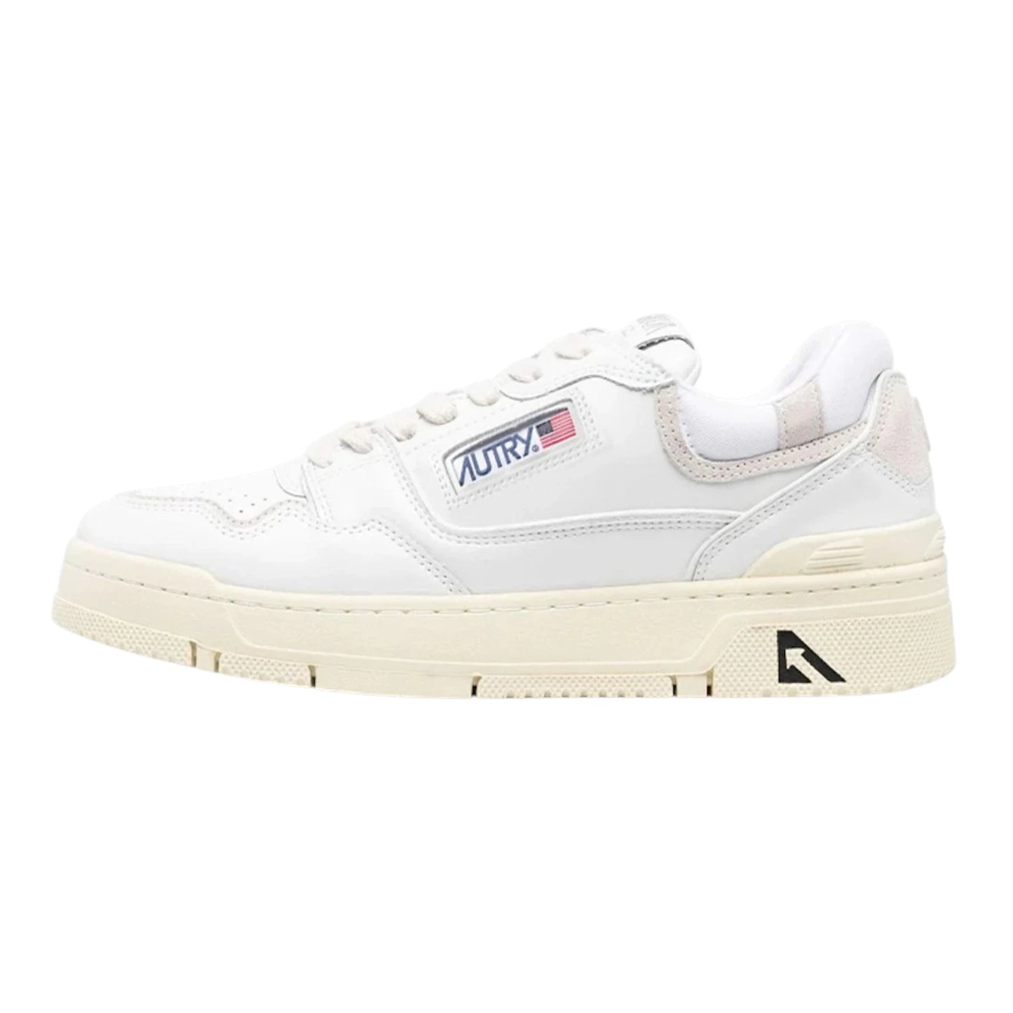 AUTRY CLC Leather Sneakers 'White' ROLM-MM15