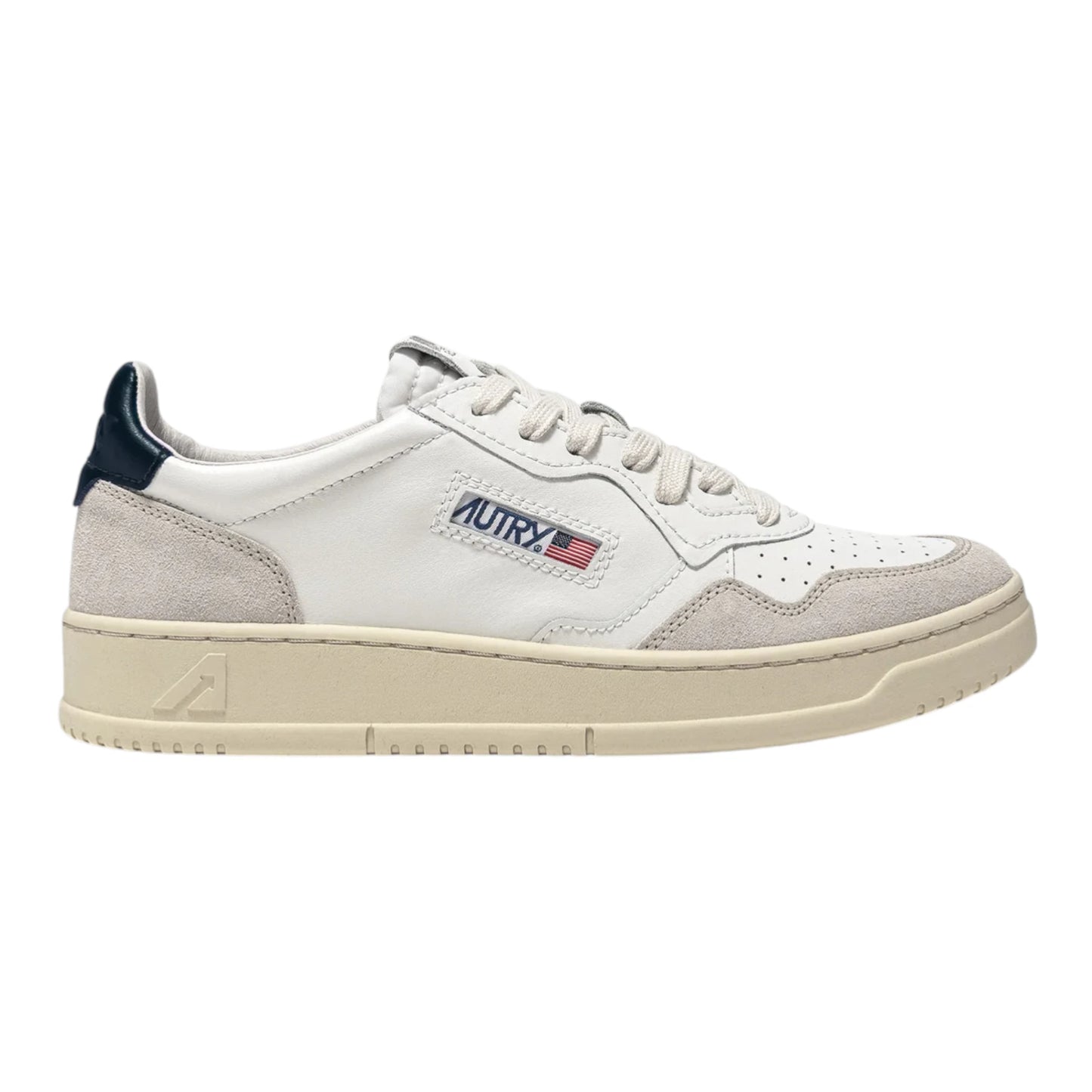 Autry sneakers medalist low in pelle e camoscio AULM LS28