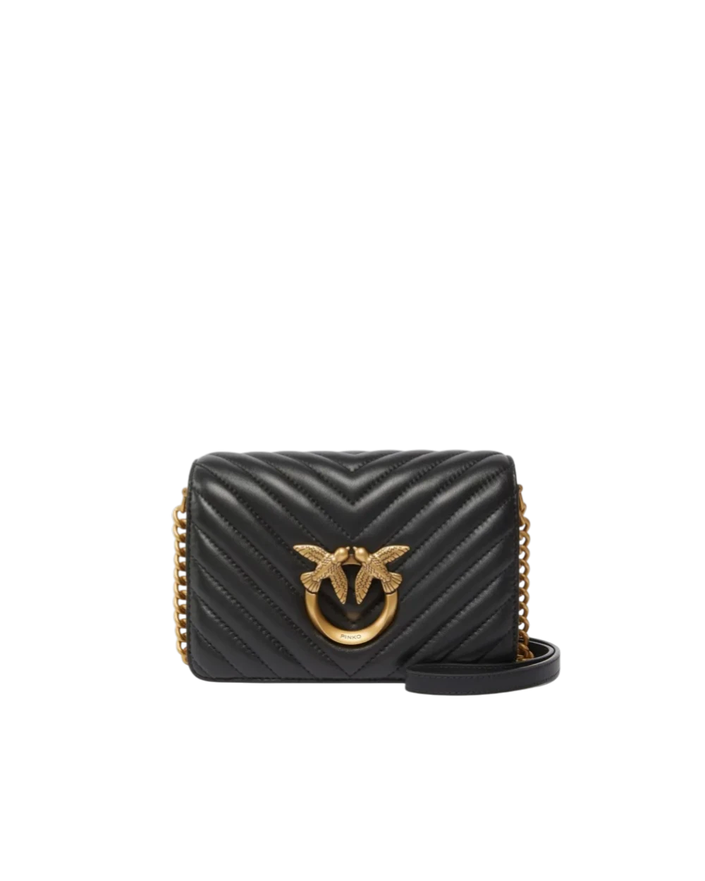 Pinko Mini Love Bag Click Chevron