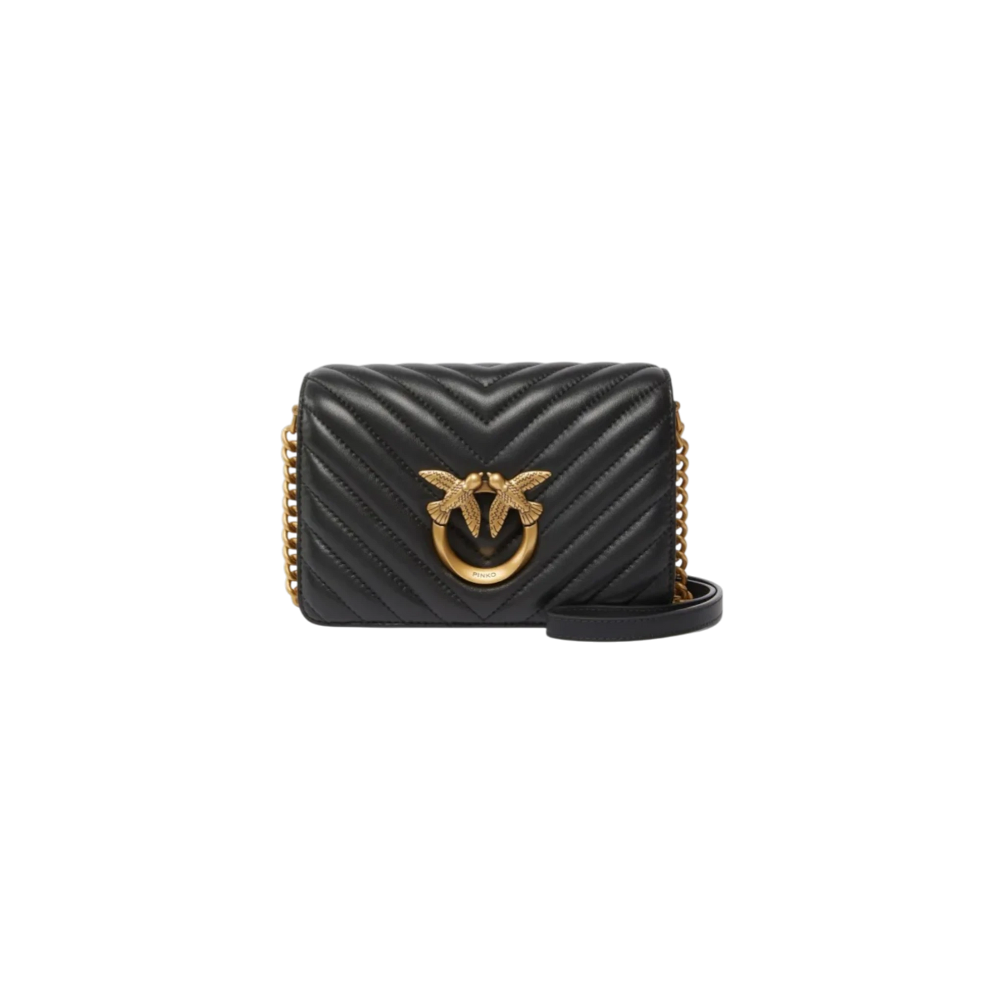 Pinko Mini Love Bag Click Chevron